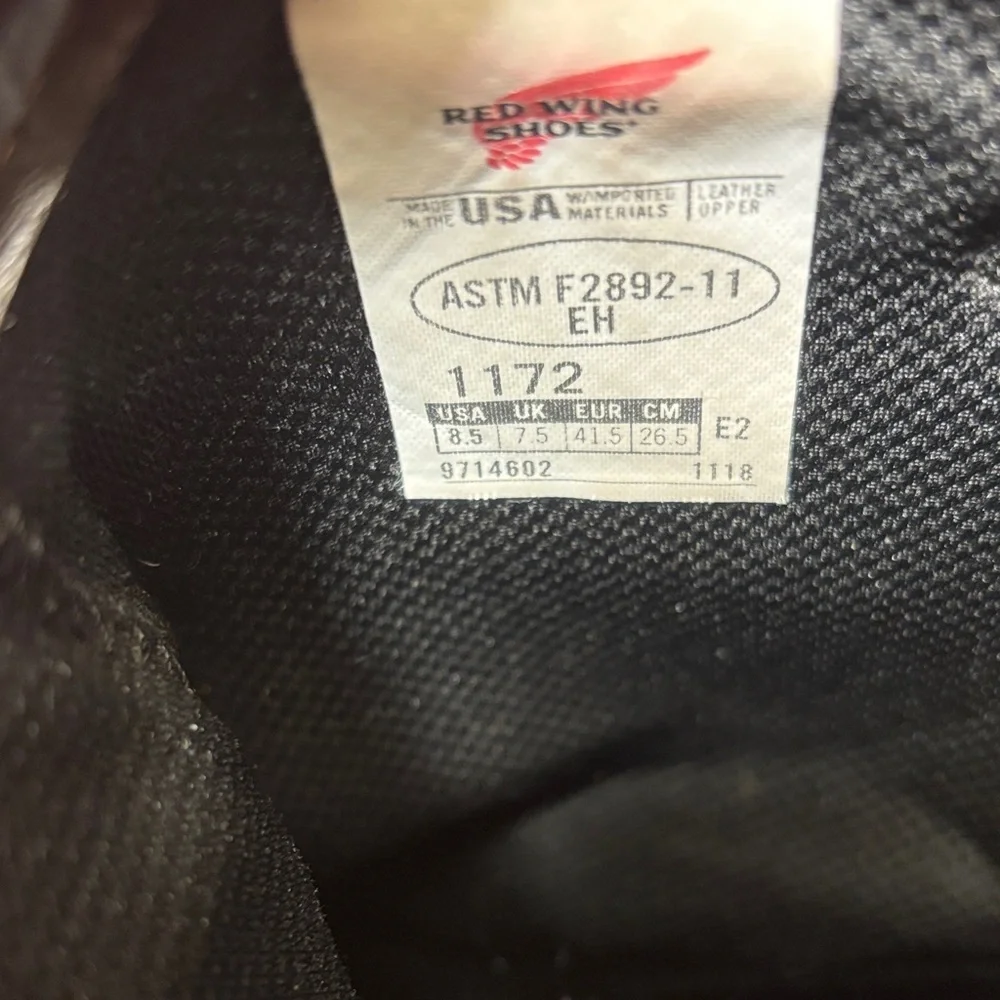 Red Wing experience comfort